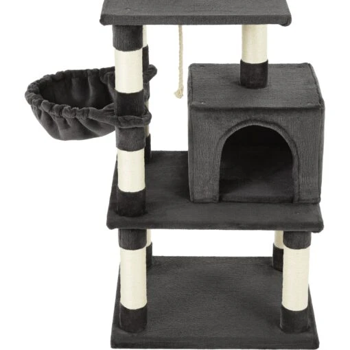 Frisco 59-in Faux Fur Cat Tree & Condo -Cat Supply Store 180387 PT3. AC SS1800 V1584452636