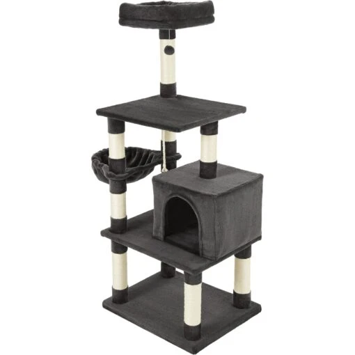 Frisco 59-in Faux Fur Cat Tree & Condo -Cat Supply Store 180387 PT6. AC SS1800 V1584453440