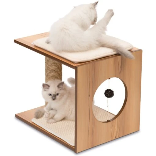 Vesper Stool 14.57-in Modern Cat Tree -Cat Supply Store 182905 PT1. AC SS1800 V1628002575