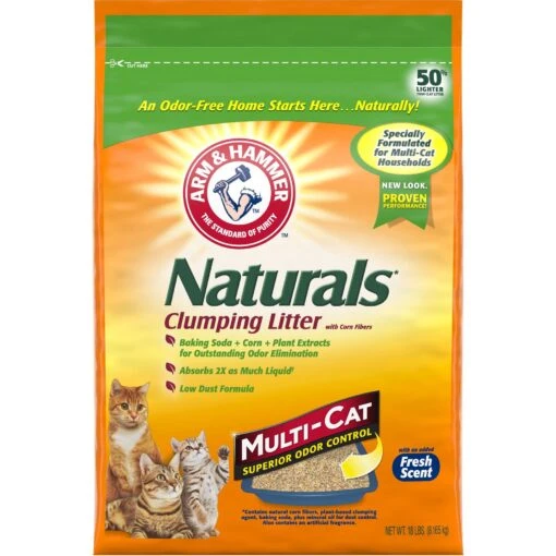 Arm & Hammer Litter Naturals Scented Clumping Corn Cat Litter -Cat Supply Store 184404 MAIN. AC SS1800 V1663796962