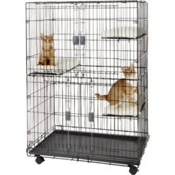 Frisco Collapsible Wire Cat Cage Playpen -Cat Supply Store 185867 PT2. AC SS1800 V1575993177