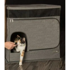 Pet Gear Pro Pawty Cat Litter Box Cover -Cat Supply Store 185885 pt4. AC SS1800 V1565018323