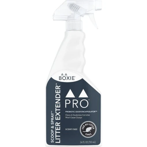 Boxiecat Litter Extender Probiotic Odor Encapsulator Spray, 24-oz Bottle -Cat Supply Store 186407 MAIN. AC SS1800 V1646152285