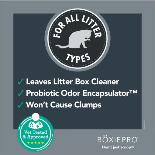 Boxiecat Litter Extender Probiotic Odor Encapsulator Spray, 24-oz Bottle -Cat Supply Store 186407 PT6. AC SS1800 V1643997484