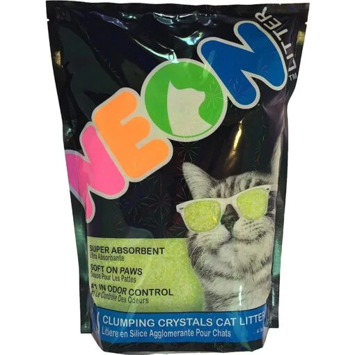 NEON Litter Unscented Clumping Crystal Cat Litter -Cat Supply Store 186612 Main. AC SS1800 V1565188620