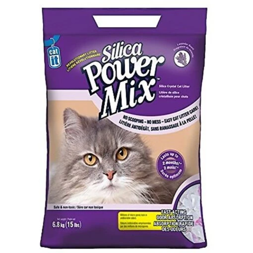 Catit Silica Scented Non-Clumping Crystal Cat Litter, 15-lb Bag -Cat Supply Store 191612 MAIN. AC SS1800 V1565298473