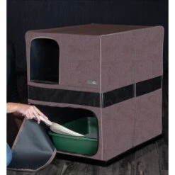 Pet Gear Prp Pawty Space Saver Cat Litter Box Enclosure -Cat Supply Store 200702 PT2. AC SS1800 V1573165092