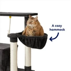 Frisco 66-in Cat Tree With Bed, Condo, Lounge Basket & Top Perch -Cat Supply Store 214381 PT2. AC SS1800 V1667229521