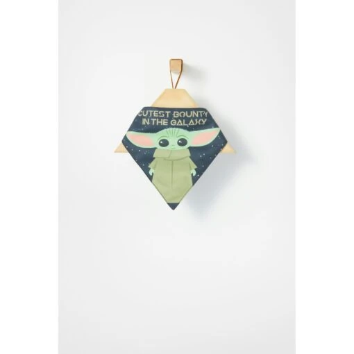 STAR WARS THE MANDALORIAN GROGU "Cutest Bounty" Reversible Dog & Cat Bandana -Cat Supply Store 220290 PT4. AC SS1800 V1646442997