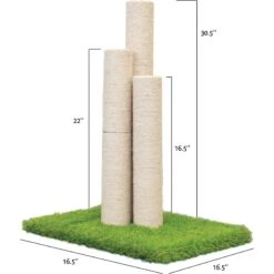 On2Pets Skyline 22-in Sisal Cat Scratching Post -Cat Supply Store 220366 PT1. AC SS1800 V1588009902