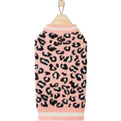 Frisco Leopard Print Dog & Cat Sweater -Cat Supply Store 223755 PT3. AC SS1800 V1599500514