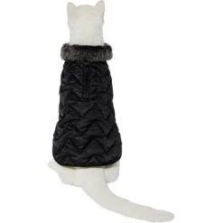 Frisco Mediumweight Chevron Insulated Quilted Dog & Cat Coat -Cat Supply Store 224001 PT2. AC SS1800 V1628777241