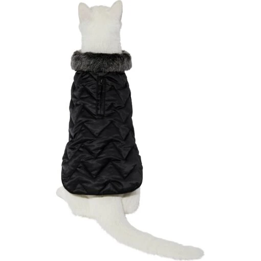 Frisco Mediumweight Chevron Insulated Quilted Dog & Cat Coat -Cat Supply Store 224001 PT2. AC SS1800 V1628777241