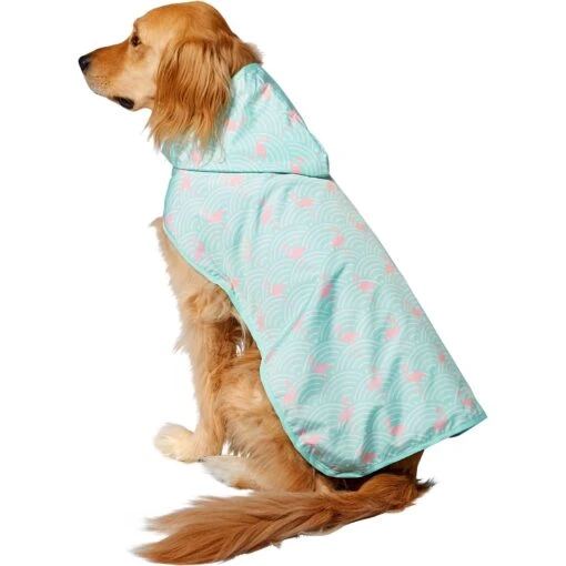 Frisco Lightweight Flamingo Dog Raincoat -Cat Supply Store 224066 MAIN. AC SS1800 V1614985583