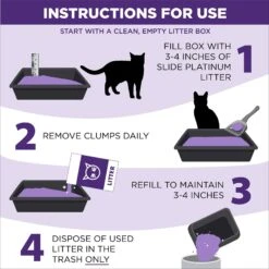 Arm & Hammer Litter SLIDE Platinum Easy Clean-Up Multi-Cat Clumping Cat Litter -Cat Supply Store 229240 PT6. AC SS1800 V1663798075