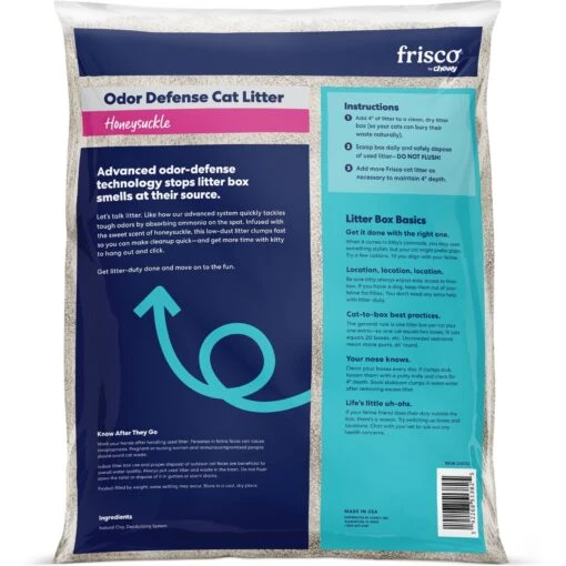 Frisco Odor Defense Honeysuckle Scented Clumping Clay Cat Litter -Cat Supply Store 230712 PT2. AC SS1800 V1657656283