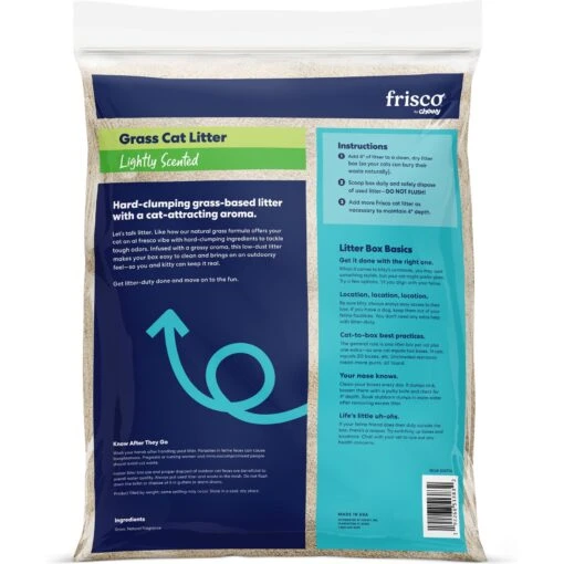 Frisco Natural Lightly Scented Clumping Grass Cat Litter -Cat Supply Store 230714 PT2. AC SS1800 V1657656284