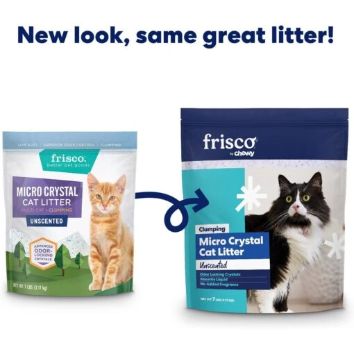 Frisco Micro Crystal Unscented Clumping Crystal Cat Litter -Cat Supply Store 232119 PT1. AC SS1800 V1657656285