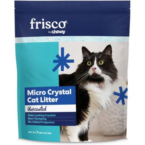 Frisco Micro Crystal Unscented Non-Clumping Crystal Cat Litter -Cat Supply Store 232121 MAIN. AC SS1800 V1657656284