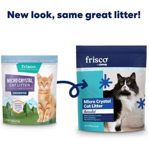 Frisco Micro Crystal Unscented Non-Clumping Crystal Cat Litter -Cat Supply Store 232121 PT1. AC SS1800 V1657656284