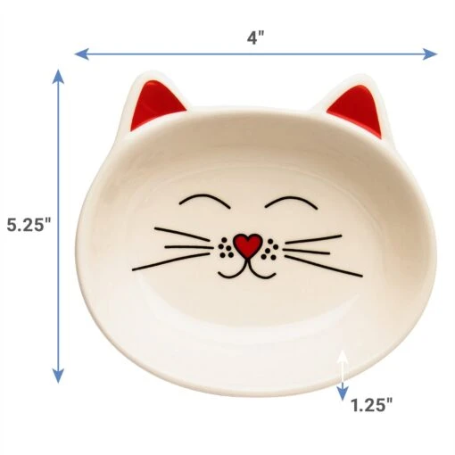 Park Life Designs Oscar Ceramic Cat Bowl -Cat Supply Store 233936 PT1. AC SS1800 V1597765593