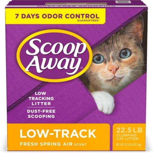 Scoop Away Low-Track Clumping Fresh Spring Air Scent Cat Litter -Cat Supply Store 235228 PT6. AC SS1800 V1694455088