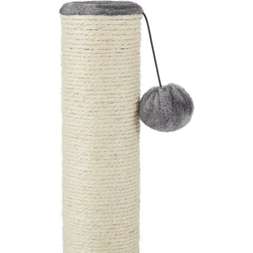 Frisco 21-in Sisal Cat Scratching Post With Toy & Groomer -Cat Supply Store 236533 PT3. AC SS1800 V1617109609