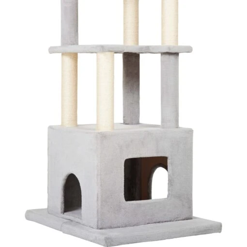 Frisco 80-in Faux Fur Cat Tree & Condo -Cat Supply Store 236556 PT3. AC SS1800 V1637693854