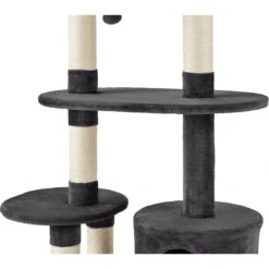 Frisco 48.25-in Heavy Duty Faux Fur Cat Tree & Condo -Cat Supply Store 238154 PT4. AC SS1800 V1616074725