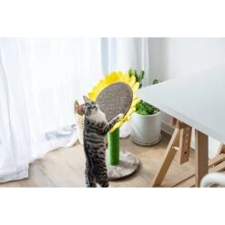 Catry Sunflower 23.2-in Sisal Cat Scratching Post With Toy -Cat Supply Store 244332 PT3. AC SS1800 V1595017049