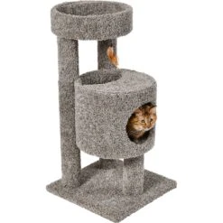 Frisco 36-in Real Carpet Wooden Cat Tree -Cat Supply Store 244521 PT2. AC SS1800 V1603302685