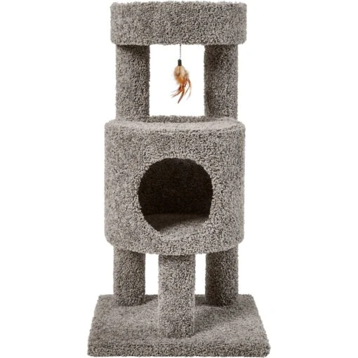 Frisco 36-in Real Carpet Wooden Cat Tree -Cat Supply Store 244521 PT3. AC SS1800 V1603202588