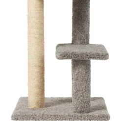 Frisco 41.5-in Real Carpet Wooden Cat Tree -Cat Supply Store 244527 PT5. AC SS1800 V1603290985