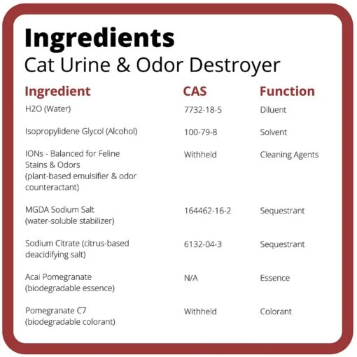 Ion Fusion Professional ION Formula Acai Pomegranete Cat Urine & Odor Destroyer, 32-oz Bottle -Cat Supply Store 244710 PT6. AC SS1800 V1595367061