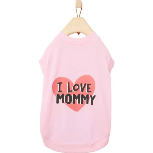 Frisco I Love Mommy Dog & Cat T-Shirt -Cat Supply Store 249271 MAIN. AC SS1800 V1624608468