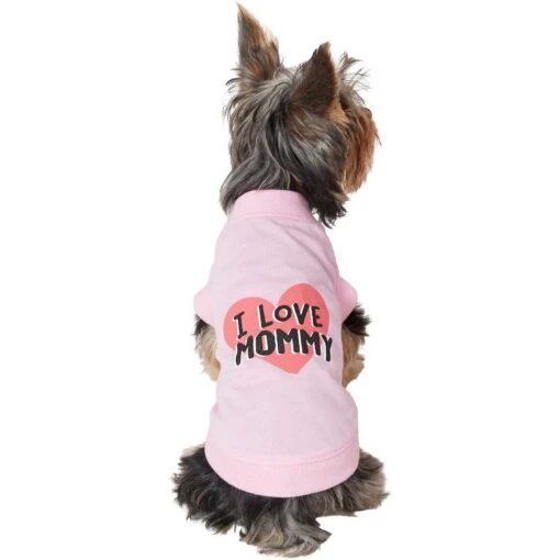 Frisco I Love Mommy Dog & Cat T-Shirt -Cat Supply Store 249271 PT3. AC SS1800 V1624605748