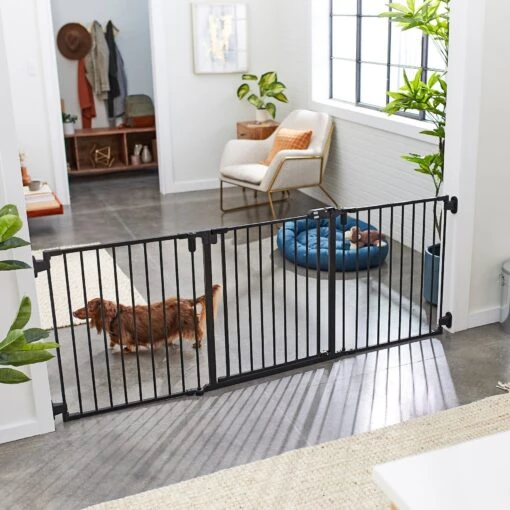 Frisco Steel 3-Panel Configurable Dog Gate, 30-in -Cat Supply Store 250607 MAIN. AC SS1800 V1615931792