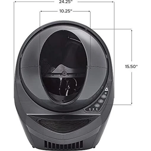 Litter-Robot 3 WiFi Enabled Automatic Self-Cleaning Cat Litter Box -Cat Supply Store 251802 PT1. AC SS1800 V1671648359