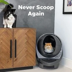 Litter-Robot 3 WiFi Enabled Automatic Self-Cleaning Cat Litter Box -Cat Supply Store 251802 PT4. AC SS1800 V1671648698