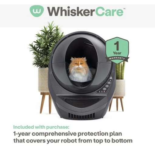 Litter-Robot 3 WiFi Enabled Automatic Self-Cleaning Cat Litter Box -Cat Supply Store 251802 PT7. AC SS1800 V1671648699