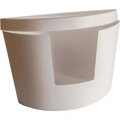 Kitangle Corner Kitty Cat Litter Box, Large -Cat Supply Store 252798 PT4. AC SS1800 V1600908370