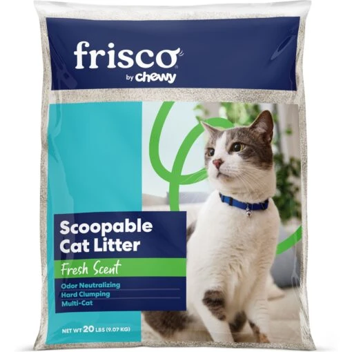 Frisco Multi-Cat Fresh Scented Clumping Clay Cat Litter -Cat Supply Store 253250 MAIN. AC SS1800 V1657656389