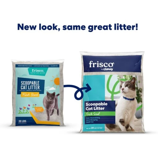 Frisco Multi-Cat Fresh Scented Clumping Clay Cat Litter -Cat Supply Store 253250 PT1. AC SS1800 V1657656389