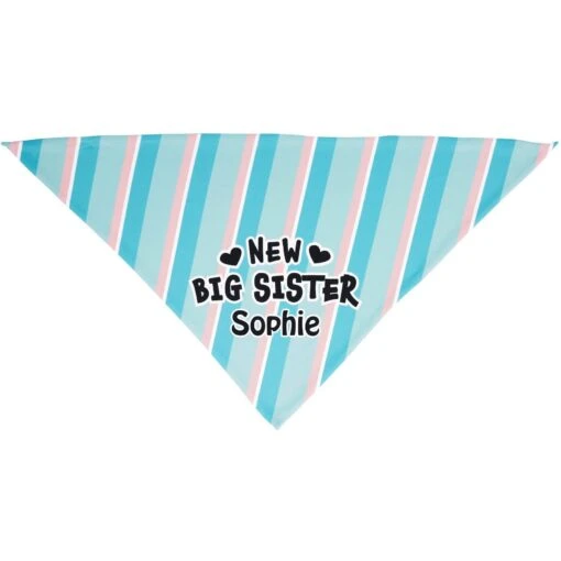 Frisco Big Sister Personalized Dog & Cat Bandana -Cat Supply Store 254235 PT2. AC SS1800 V1696443271