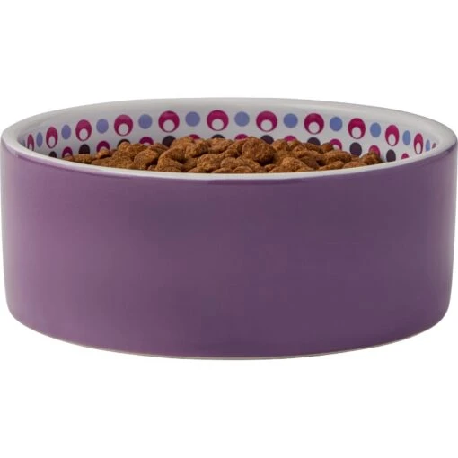 Frisco Kaleidoscope Pattern Non-skid Ceramic Dog & Cat Bowl -Cat Supply Store 256090 PT3. AC SS1800 V1615311698