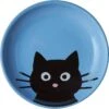 Frisco Cat Face Non-skid Ceramic Cat Dish, Blue -Cat Supply Store 256101 MAIN. AC SS1800 V1615321300