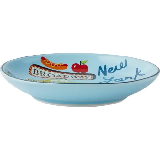 Frisco New York Non-skid Ceramic Cat Dish -Cat Supply Store 256119 PT1. AC SS1800 V1618494734