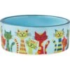 Frisco New York Non-skid Ceramic Cat Bowl -Cat Supply Store 256121 MAIN. AC SS1800 V1615299995