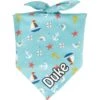 Frisco Nautical Personalized Dog & Cat Bandana -Cat Supply Store 258762 MAIN. AC SS1800 V1619559456