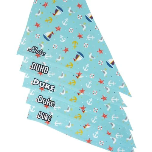 Frisco Nautical Personalized Dog & Cat Bandana -Cat Supply Store 258762 PT4. AC SS1800 V1619560038